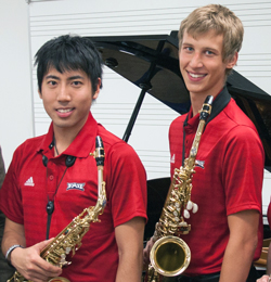 FAU Band Students