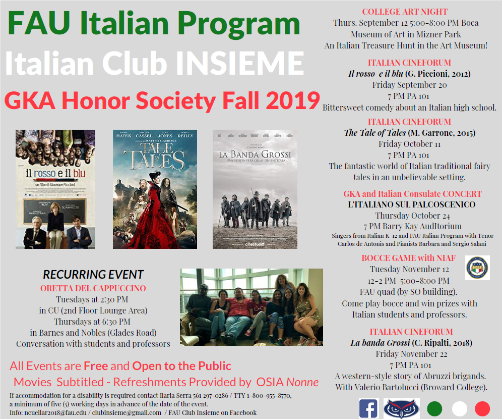 FAU | Italian Club