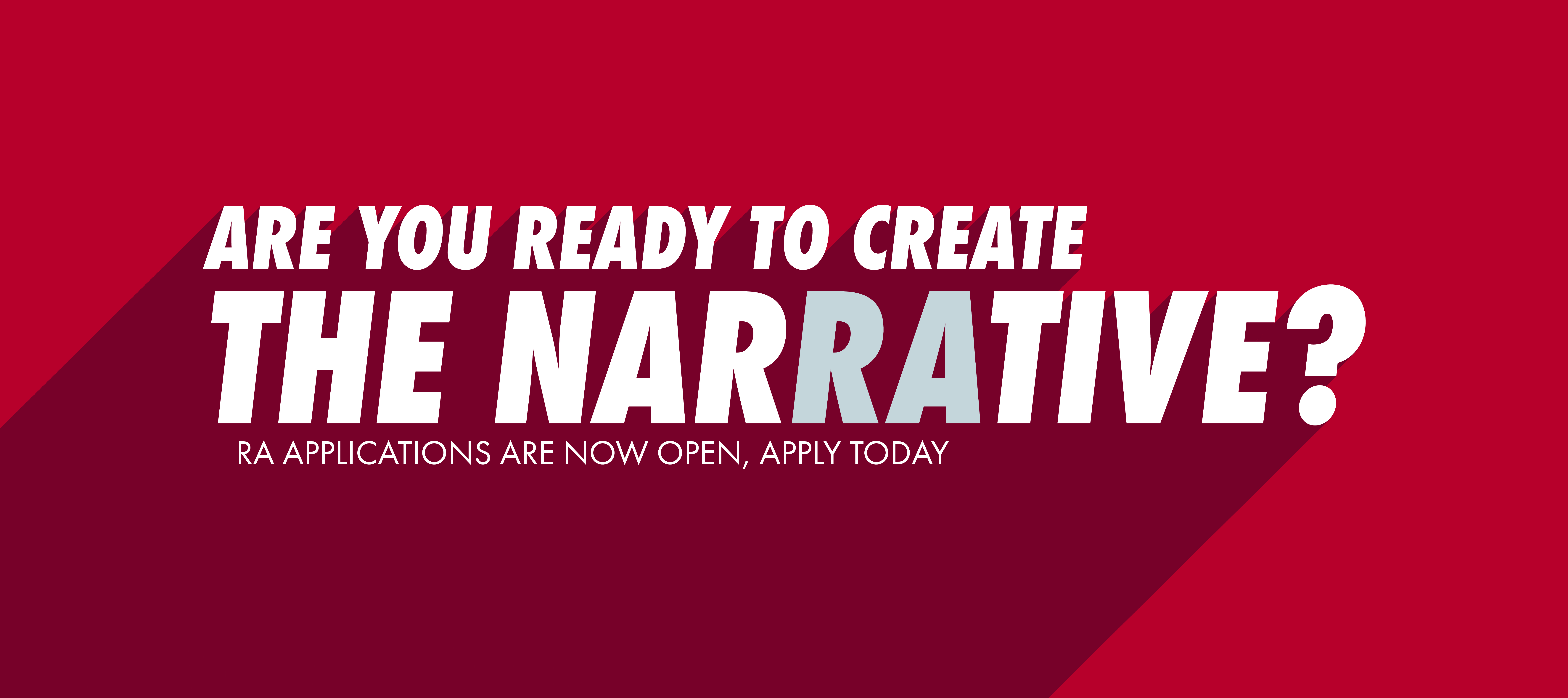Are you ready to create the narRAtive?