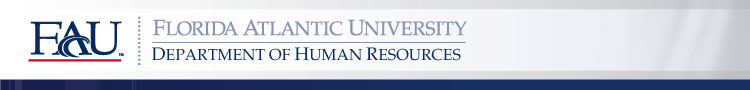 FAU Department of Human Resources
