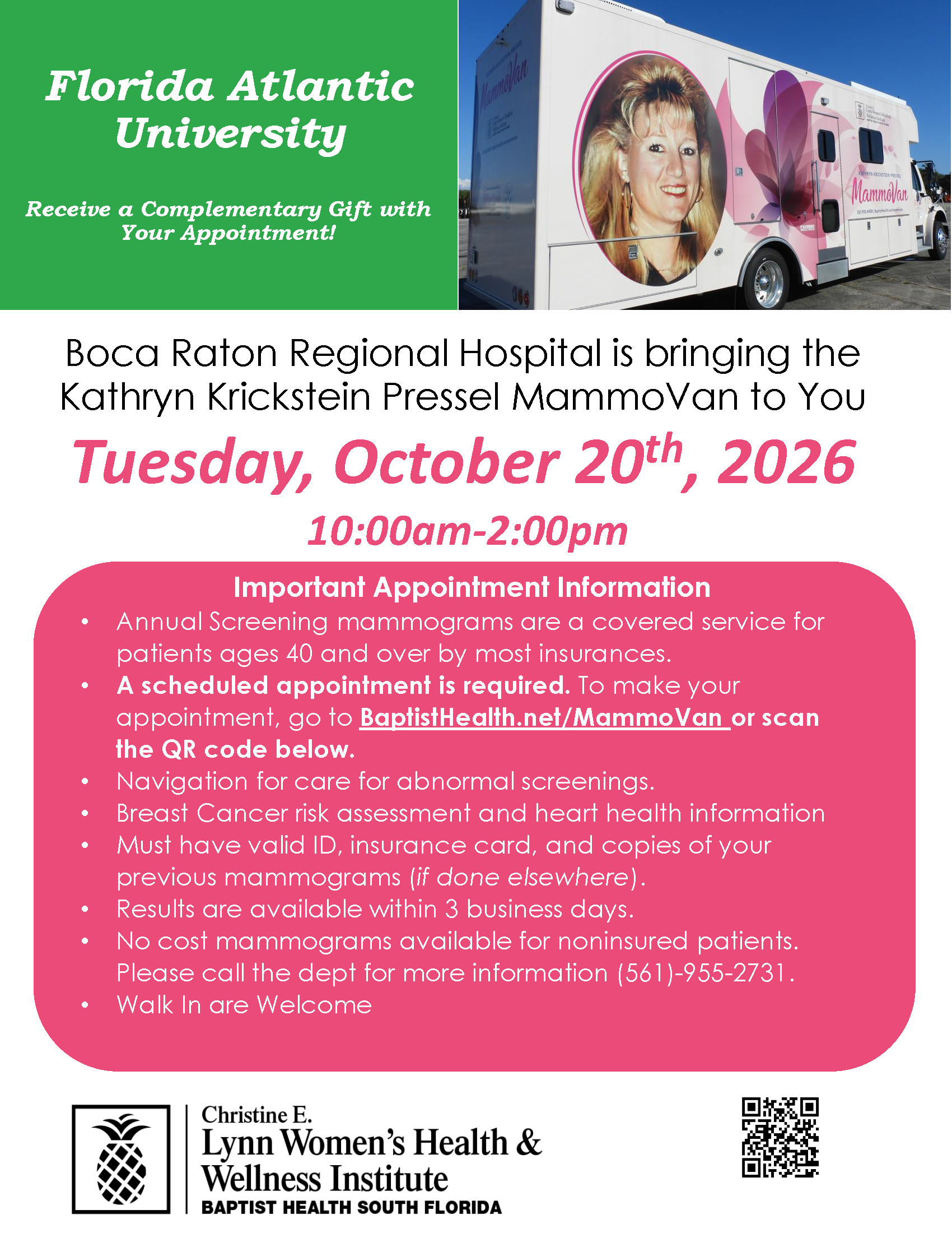MammoVan Flyer
