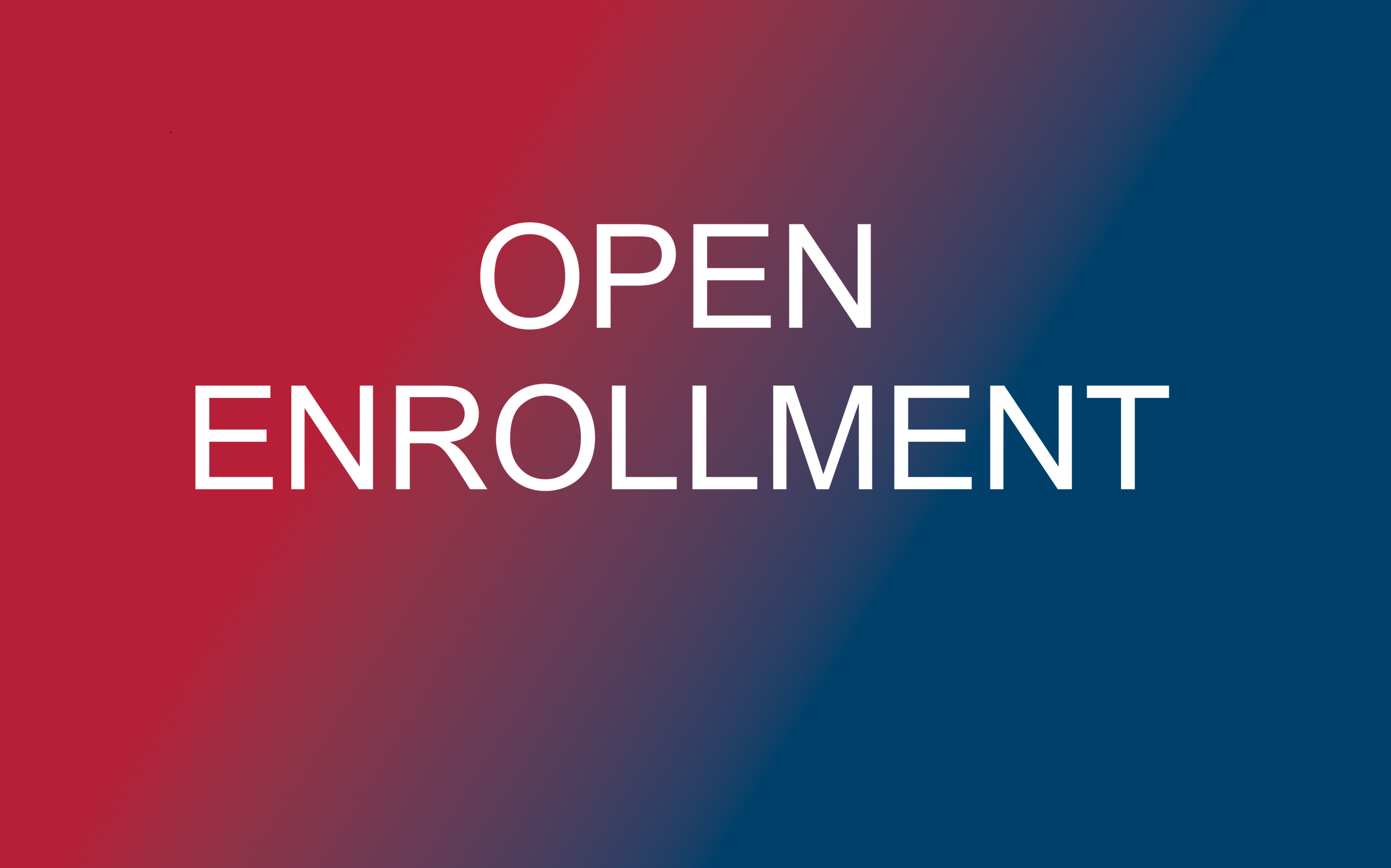 Open Enrollment