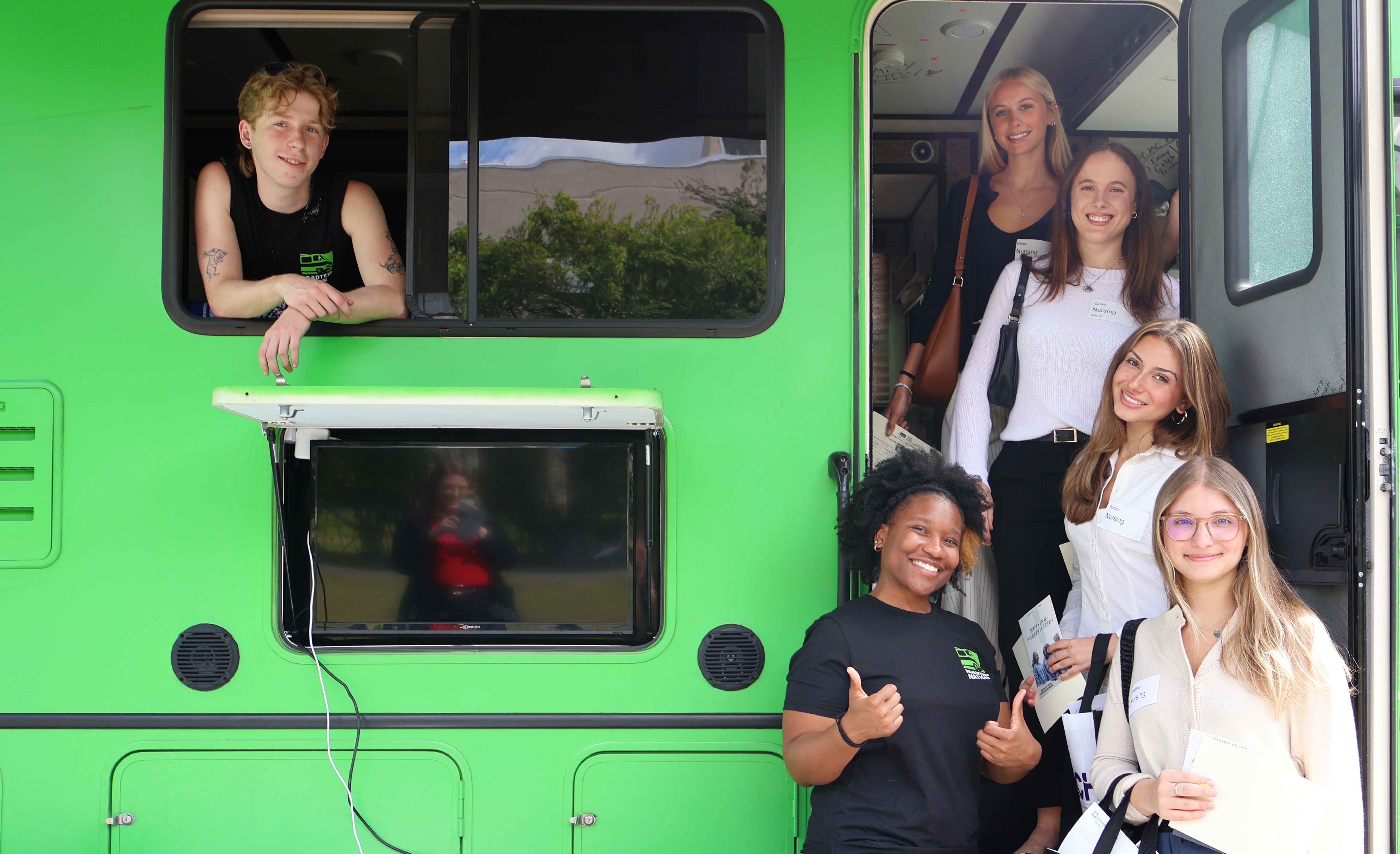 College of Nursing Career Fair With Roadtrip Nation