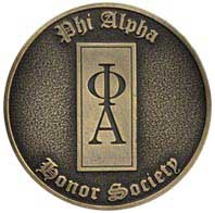 Phi Alpha medallion