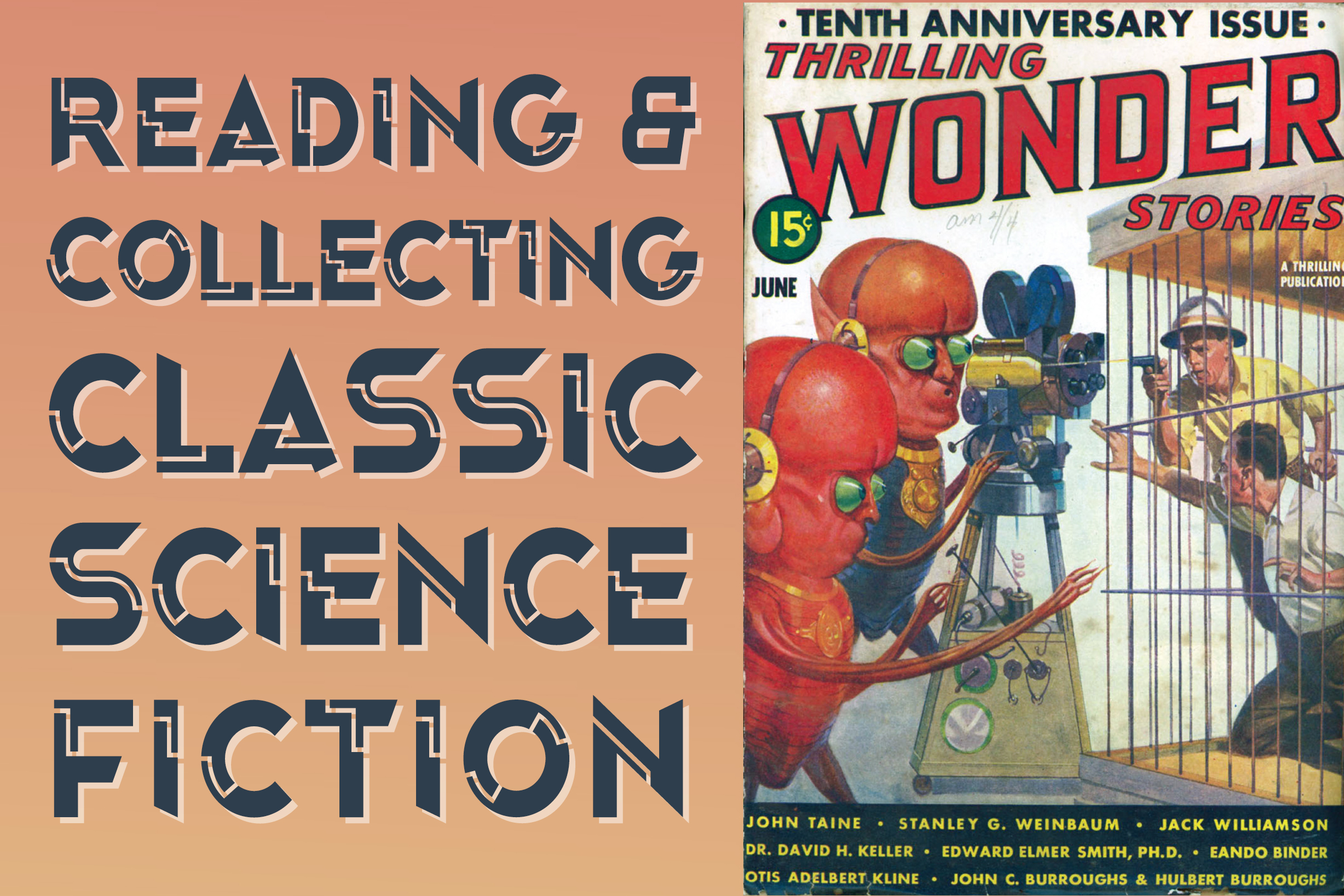 reading and collecting classic science fiction