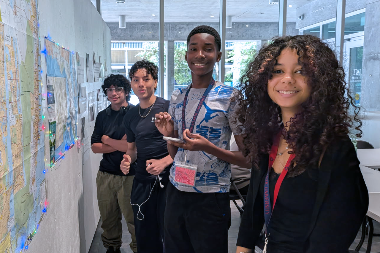 CREATE students map arts organizations