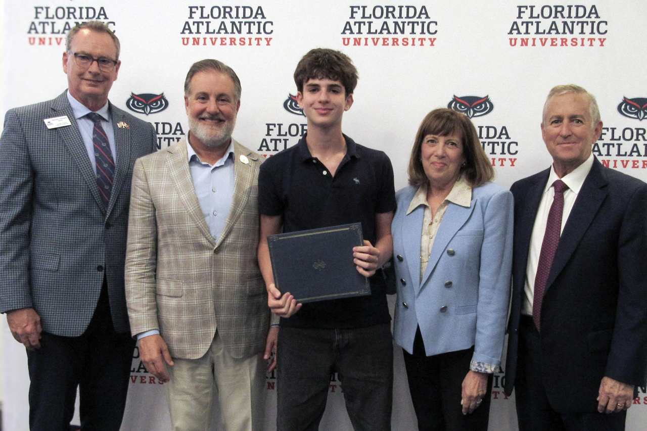 FAU Honors Holocaust Reflection Contest Recipients