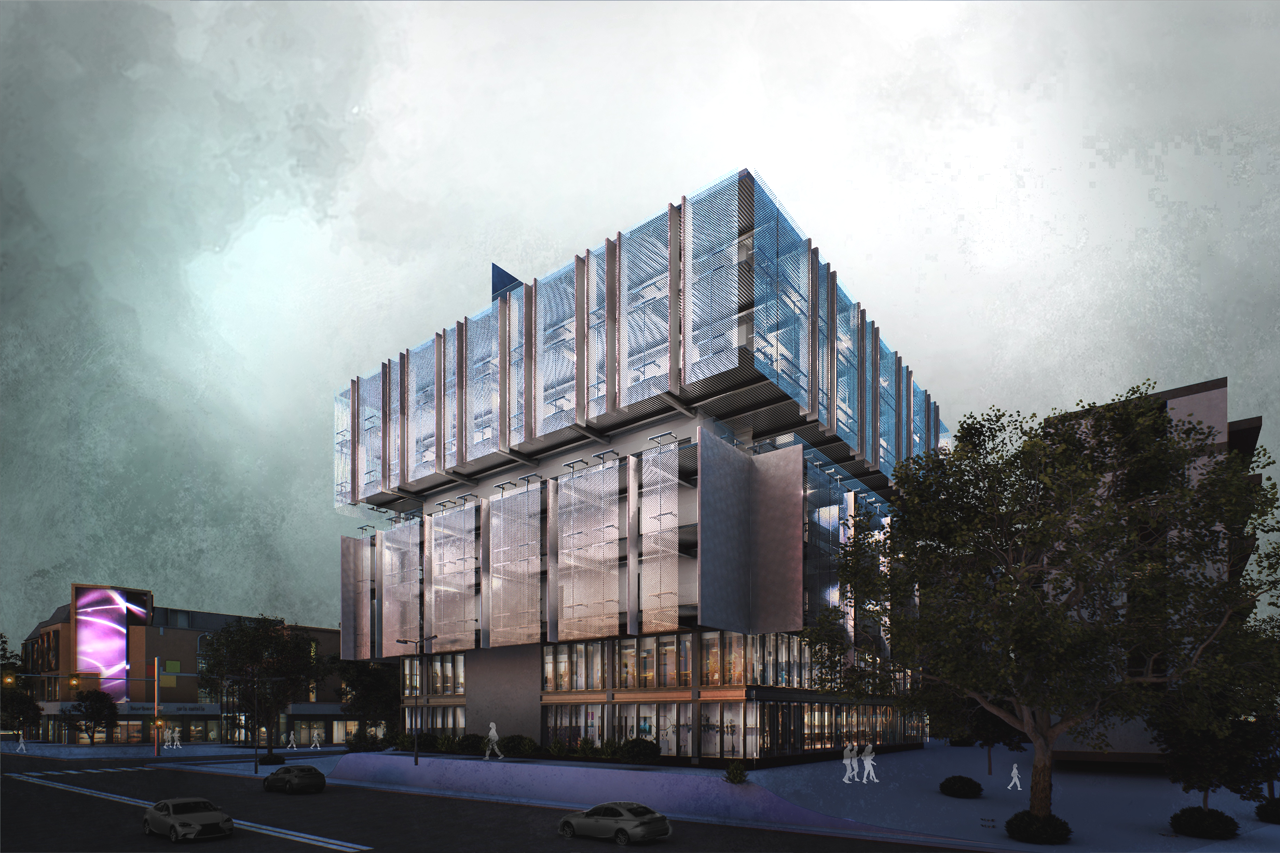 Neo Hall by FAU students, Pedro Fernandes, Yuji Kitamura, Jerry Velasquez