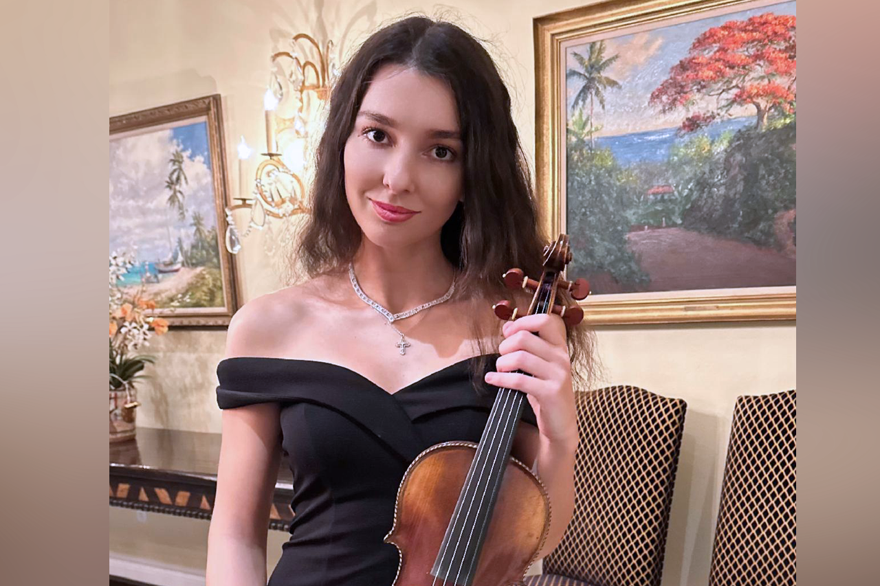 Khrystyna Zai Master of Music in Violin Performance & Concertmaster of Florida Atlantic Symphony Orchestra