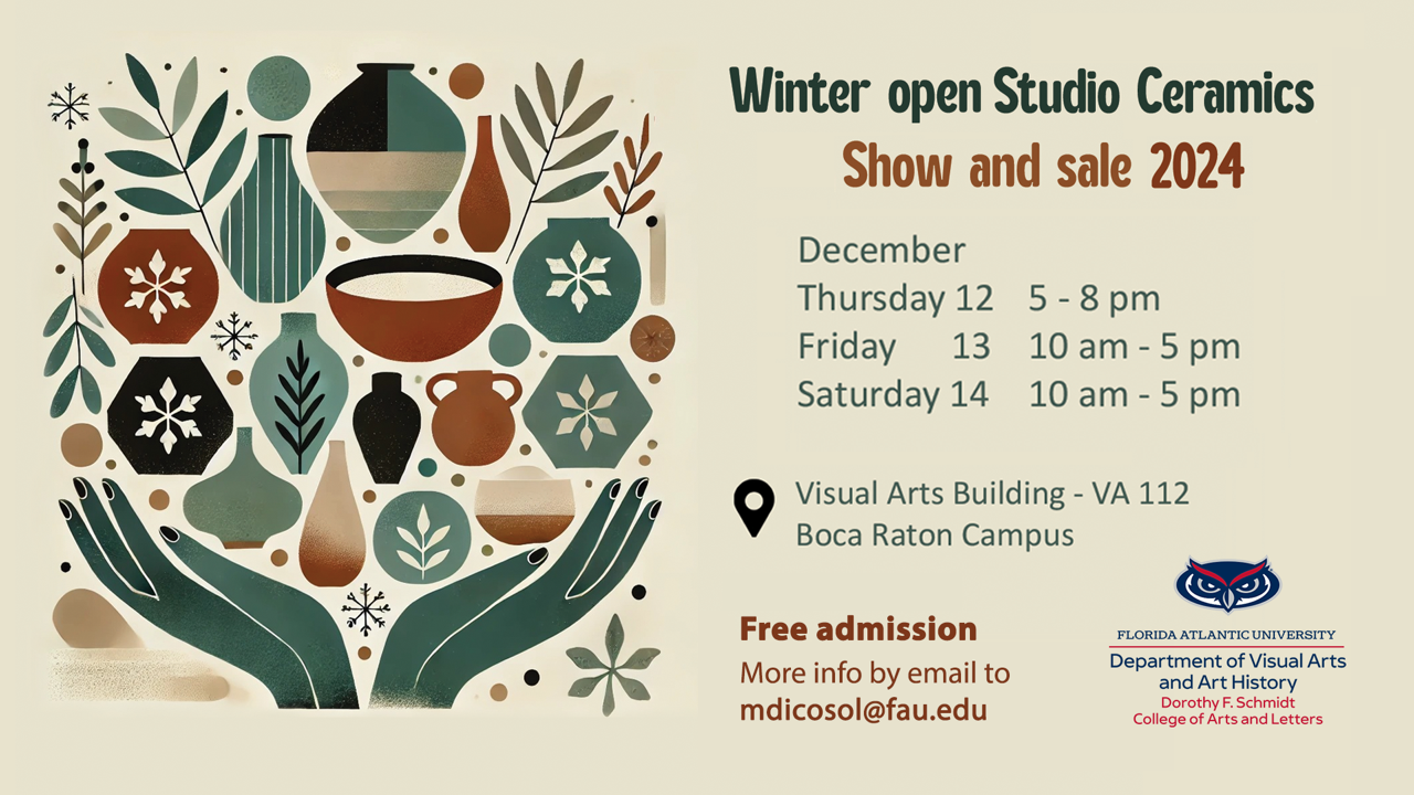 Ceramic Holiday Show and Sale Event