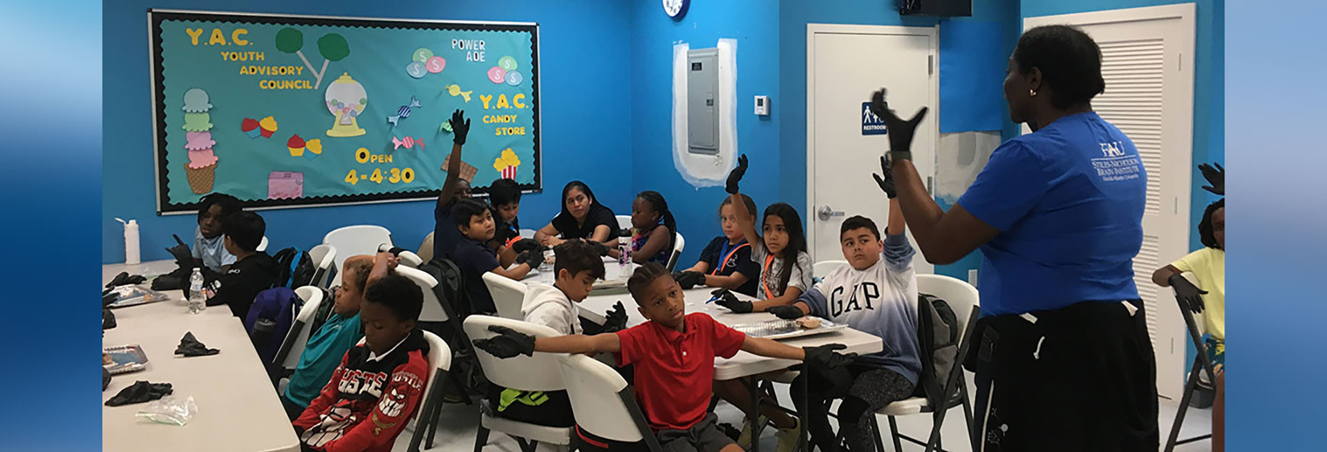 Students in the Brain lab