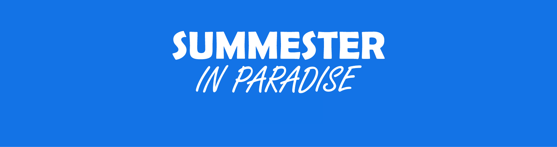 summerster in paradise banner