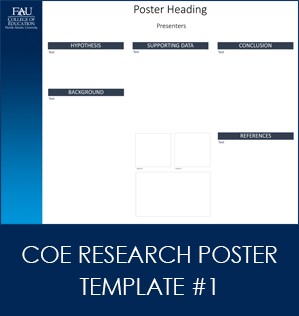 scientific poster background template