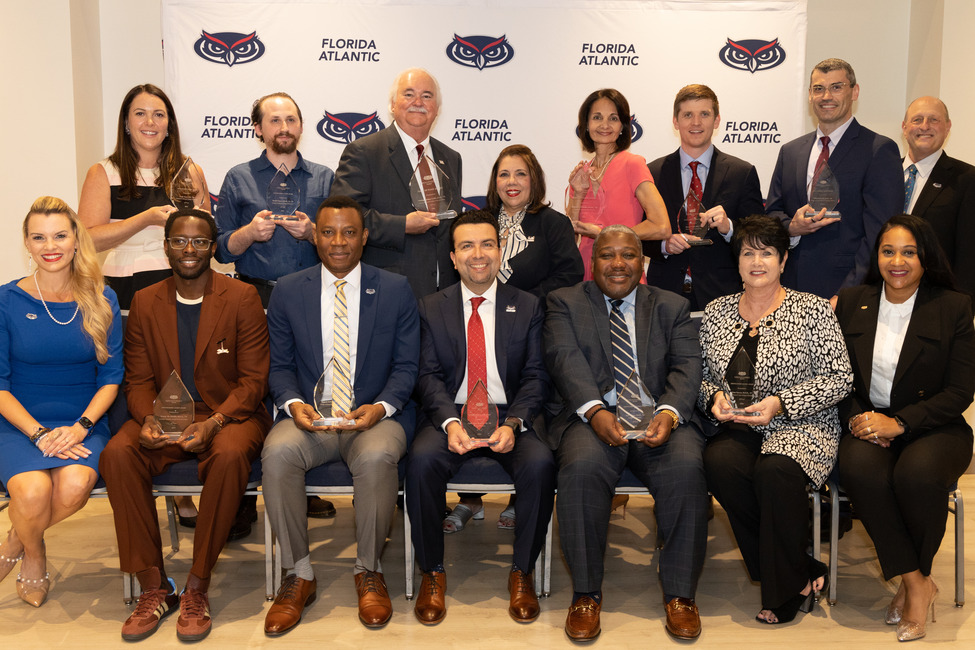 Florida Atlantic University Alumni and Community Engagement recently hosted its annual Hall of Fame & Distinguished Alumni Award Ceremony and Reception.