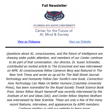 Sign up for the Future Mind newsletter