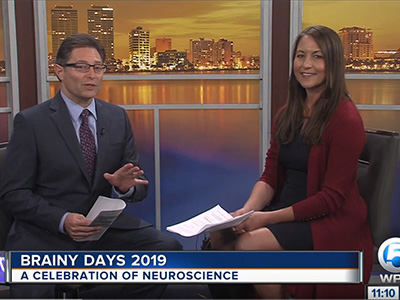 WPTV Interview on Florida Atlantic University’s Brainy Days 2019