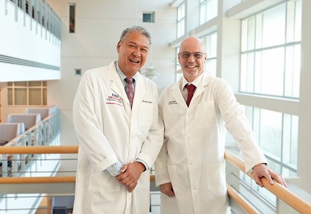 Dr. Richard Shih and Dr. Mike Wells