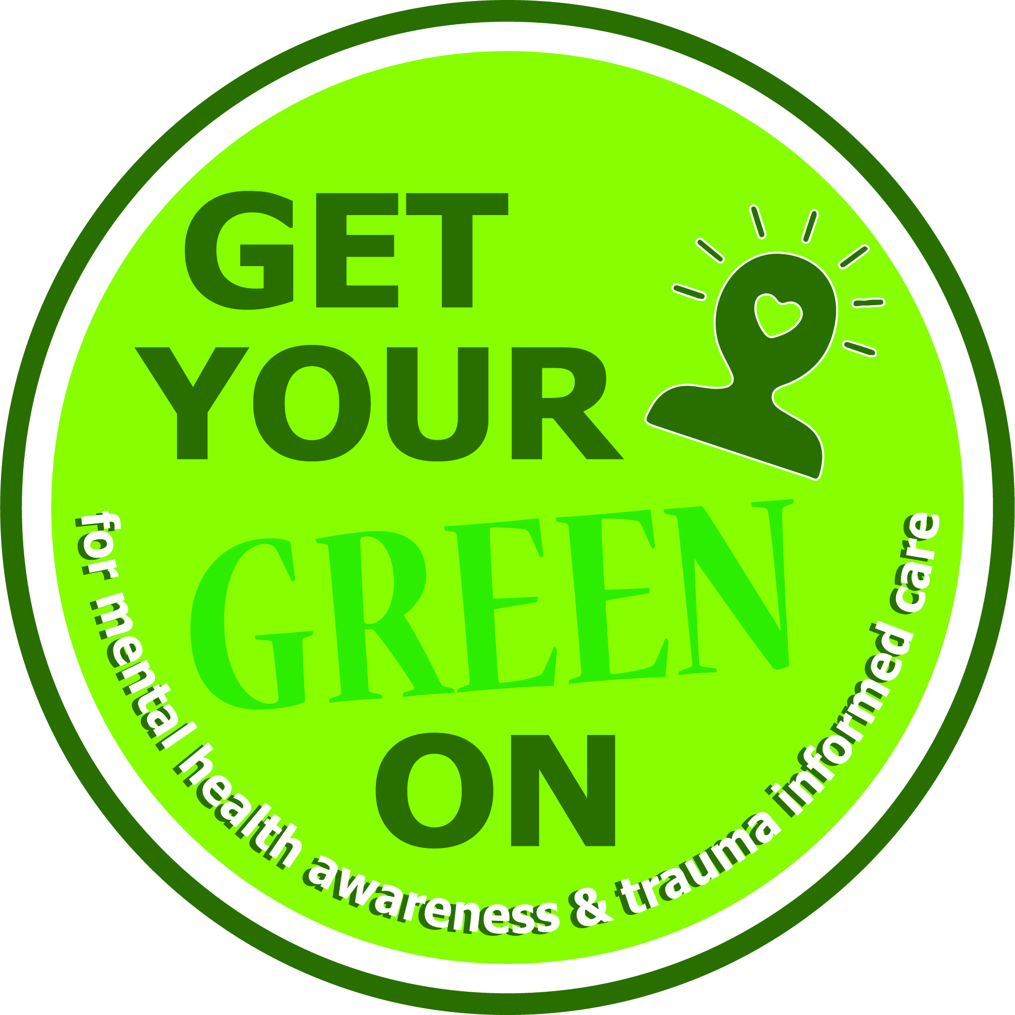 Get your green on logo