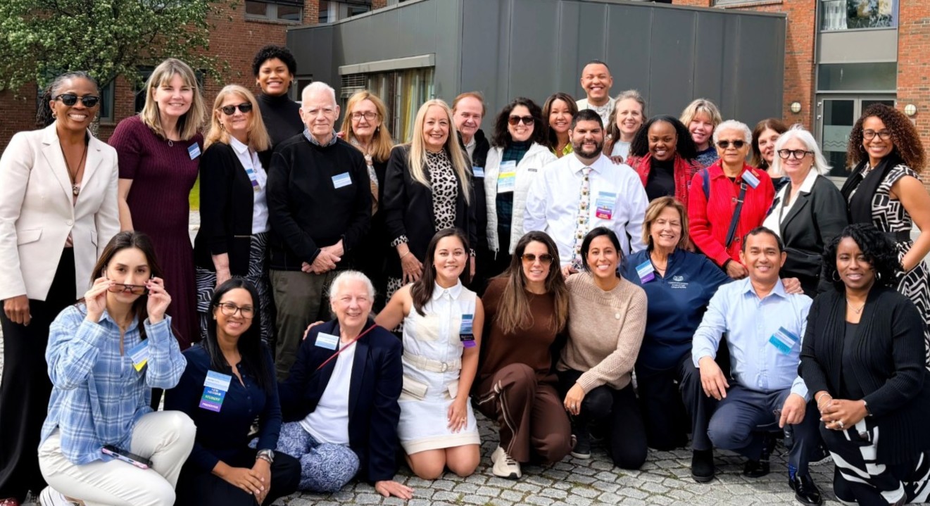 A group photo of the attendees from FAU at the conference in Norway