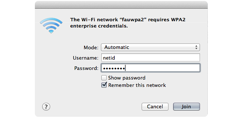 FAUWP2 Wireless Mac Step 2