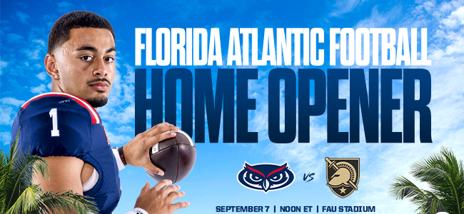 FAU Football to Host Home Opener Saturday