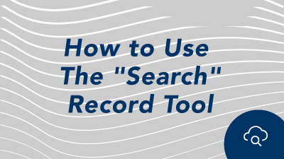 Novelution training video How to Use the Search Record Tool