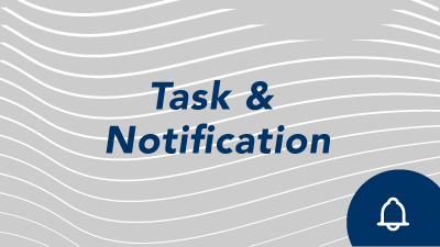 Novelution training video Task and Notification