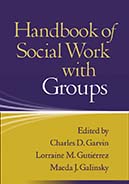 book cover: Handbook of social work with groups