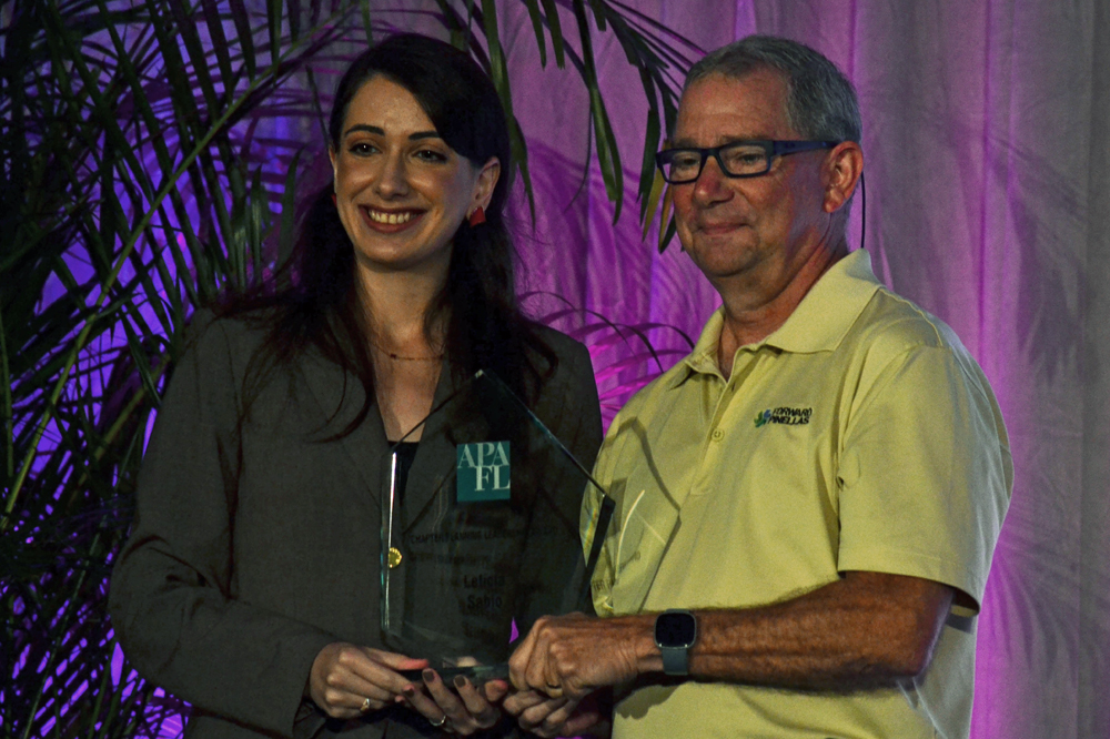 APA Florida Chapter Names Alumna Leticia Sabio Student Planner of the Year 