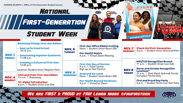 National First-Generation Student Week